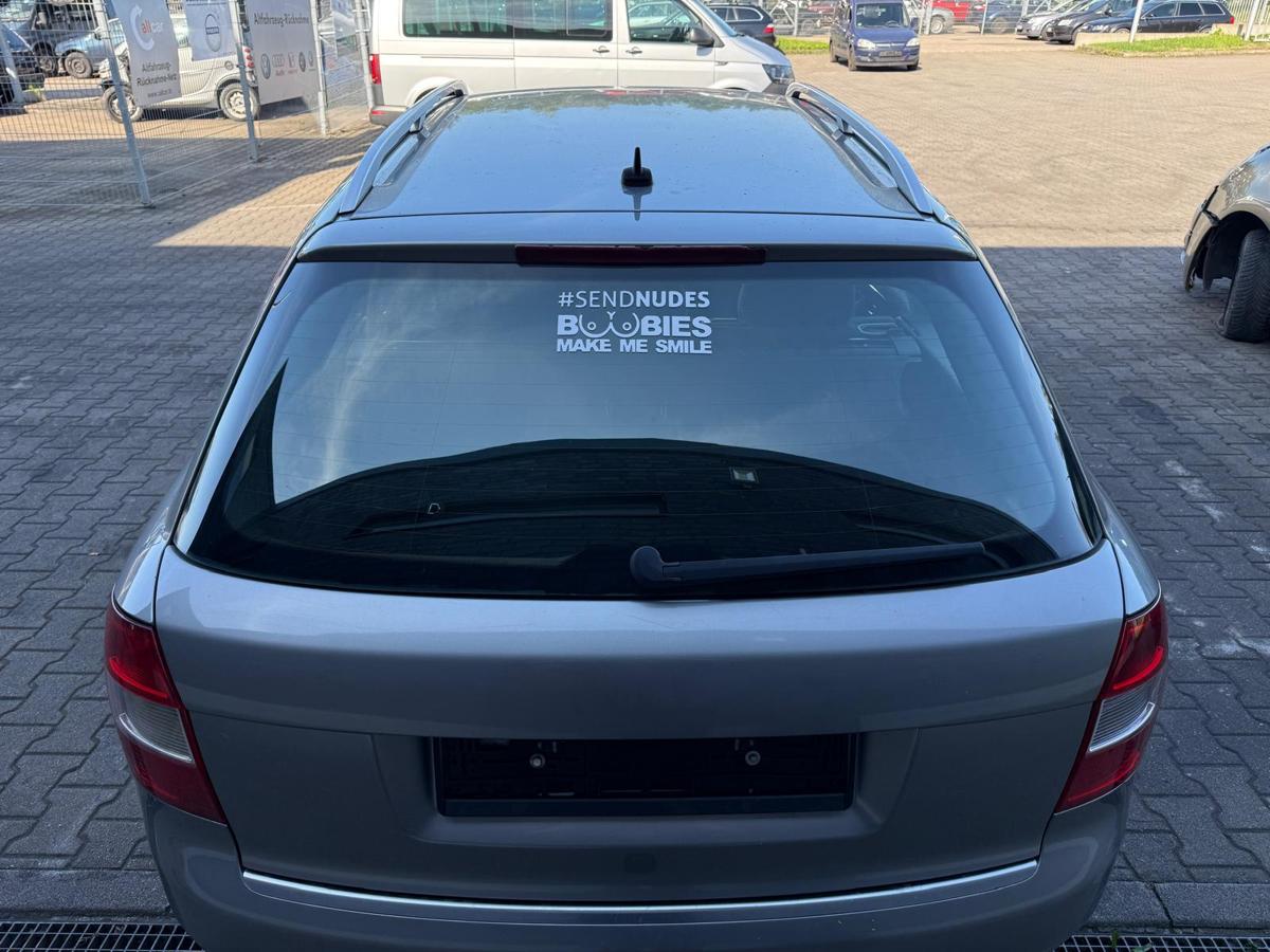Audi A4 B6 original Heckklappe mit Scheibe LY7Q Atlasgrau Metallic Avant BJ03